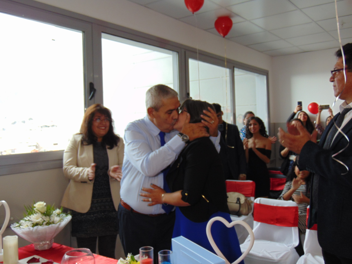 Novios celebran matrimonio en el Hospital de Antofagasta