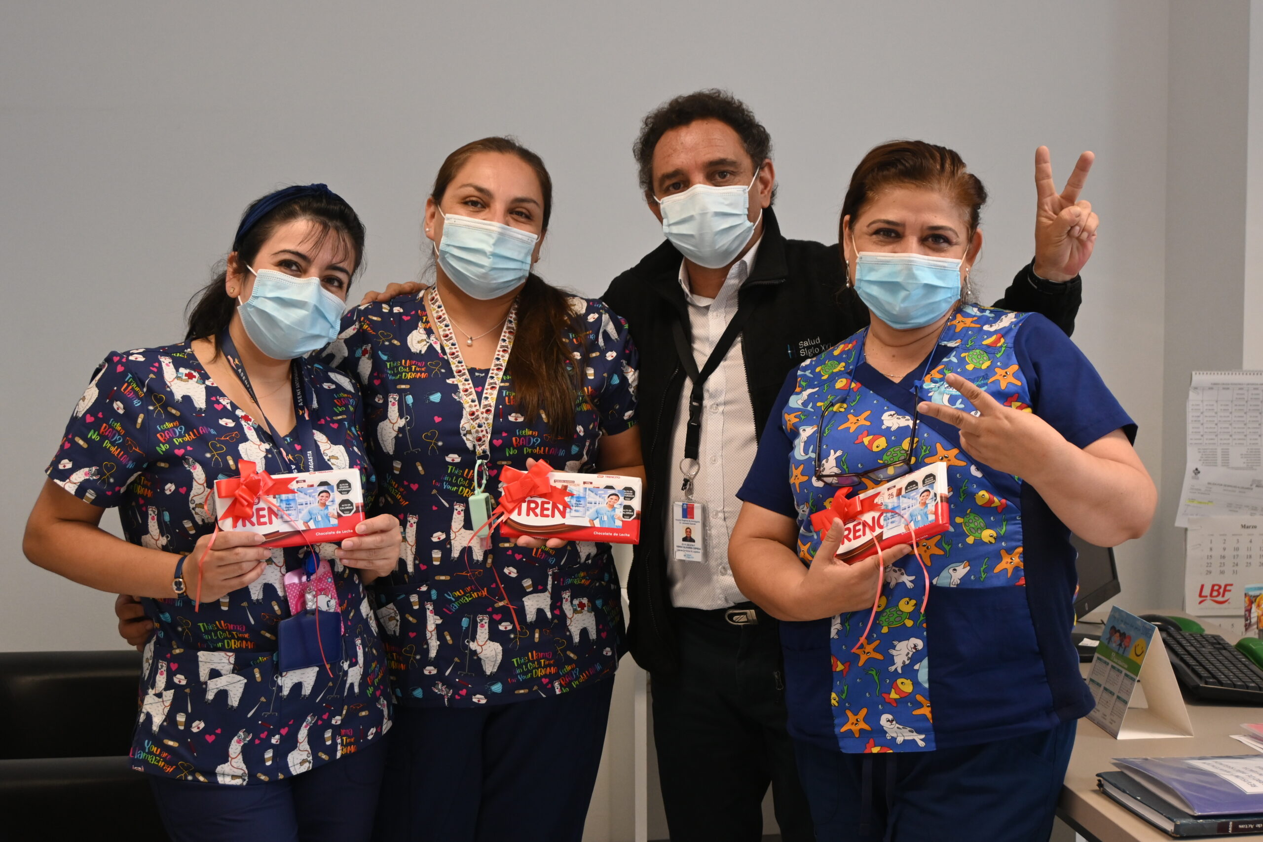 Salud Siglo XXI conmemora el «Día de la Enfermera (o)» en el Hospital
